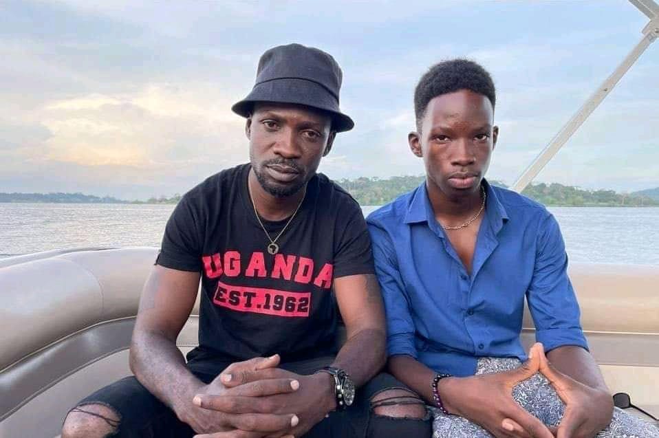 Bobi Wine and Solomon Kampala